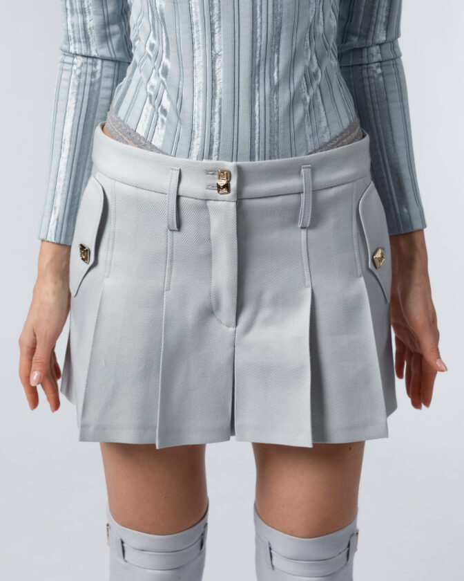 Miniskirt Santa Maria grey by Riina Laanetu