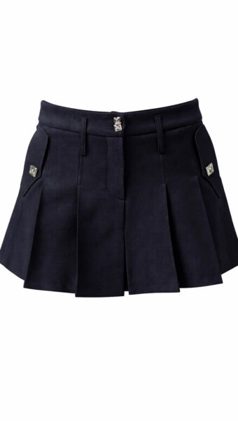 Miniskirt Santa Maria midnight blue by Riina Laanetu