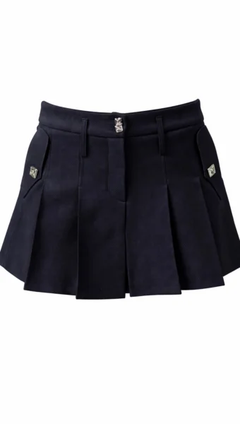 Miniskirt Santa Maria midnight blue by Riina Laanetu