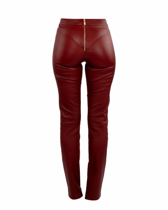 Lecco leather trousers by Riina Laanetu