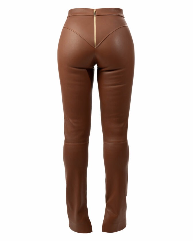 Lecco leather trousers by Riina Laanetu