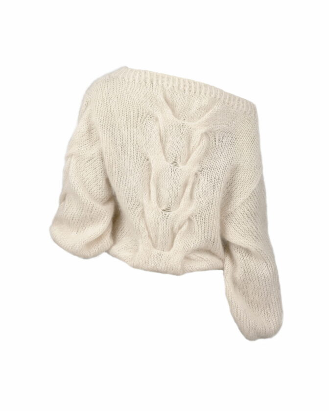 Knitwear by Riina Laanetu - Ivory White