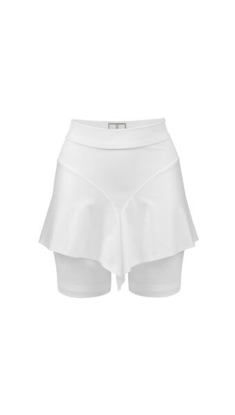 Skort Sierra white by Riina Laanetu