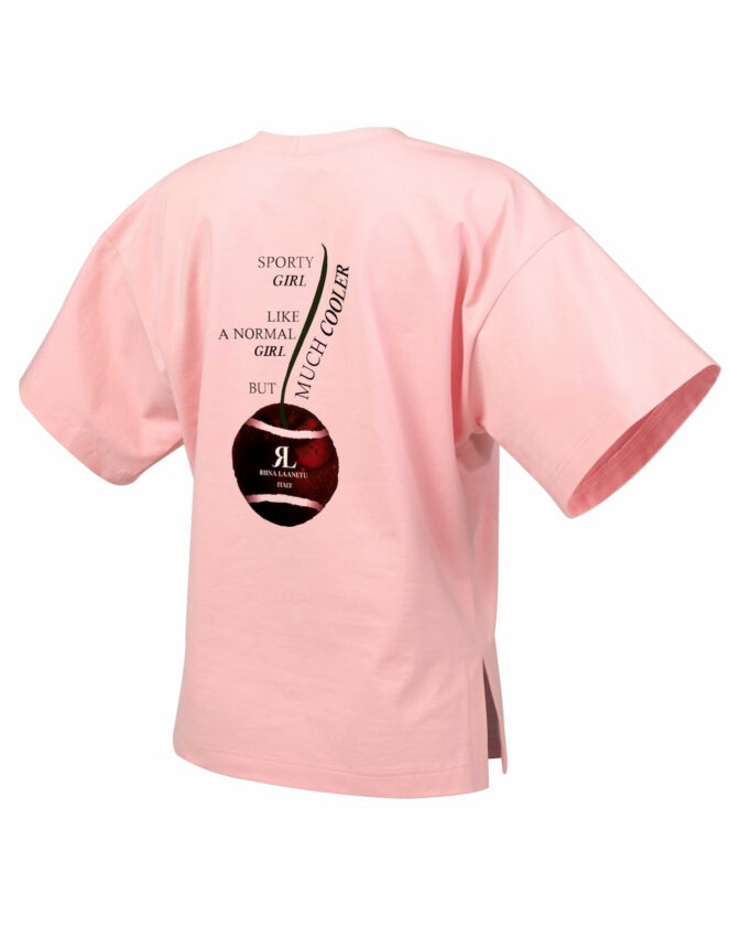 Riina Laanetu topp Cherry roosa-tagant