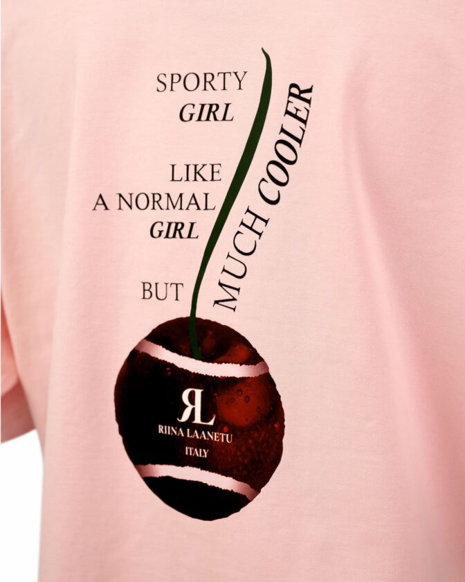 Riina Laanetu topp Cherry roosa