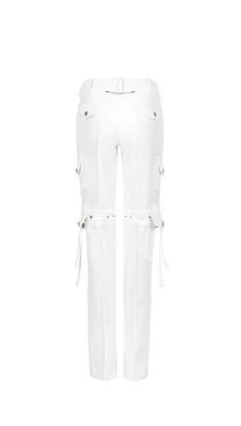 Cargo pants Milan white by Riina Laanetu