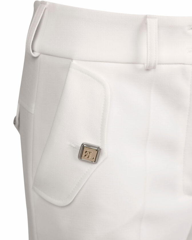 Cargo pants Milan white by Riina Laanetu