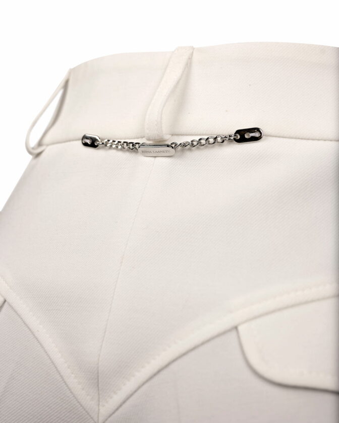 Cargo pants Milan white by Riina Laanetu