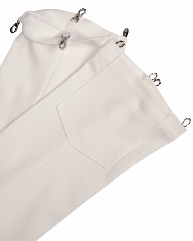 Cargo pants Milan white by Riina Laanetu