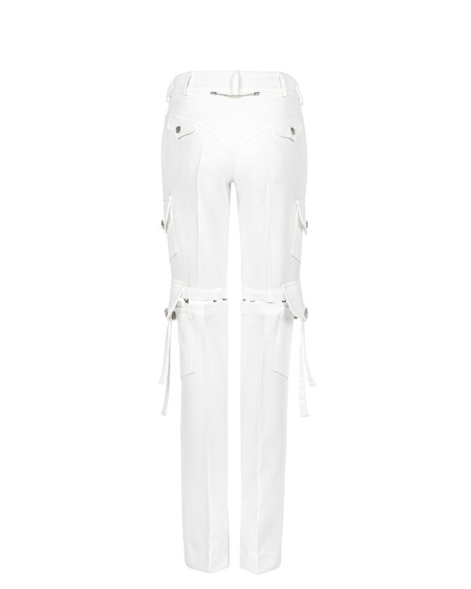 Cargo pants Milan white by Riina Laanetu