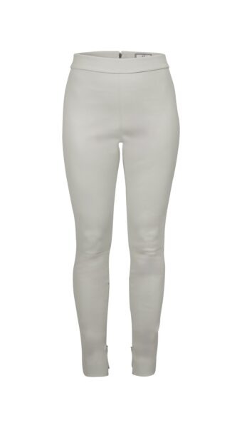 Product photo - OFF-WHITE LECCO LAMBSKIN LEATHER TROUSERS