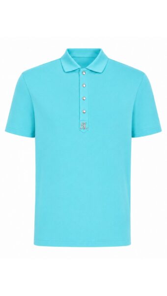 Product photo - RL-FLY Light Tiffany Blue Polo